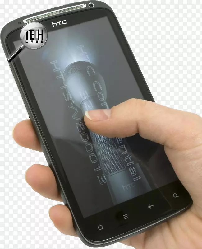 智能手机特色手机安卓智能手机在手PNG图像