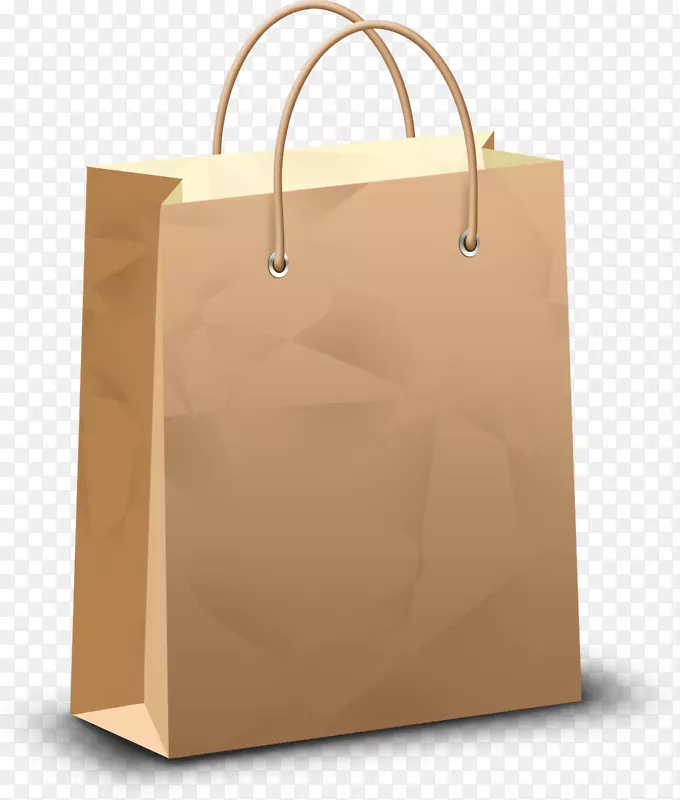 购物袋夹艺术-纸袋PNG图像