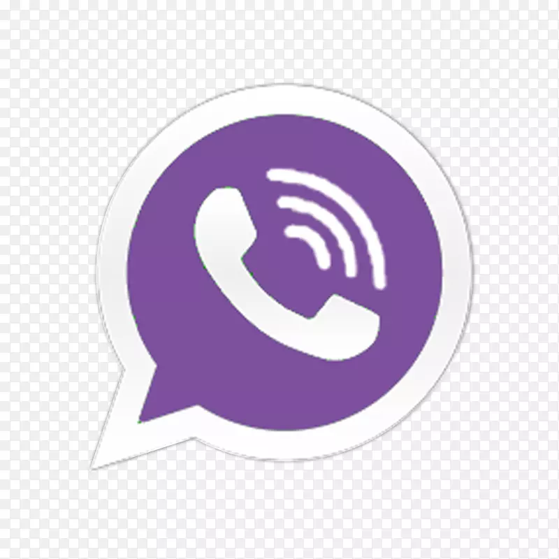 即时通讯Viber Message la Liga Facebook信使-Viber徽标PNG