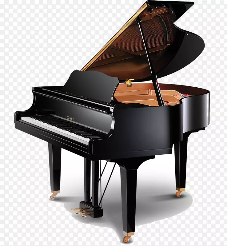 大钢琴立式钢琴雅马哈公司c。贝奇斯坦-钢琴剪贴画