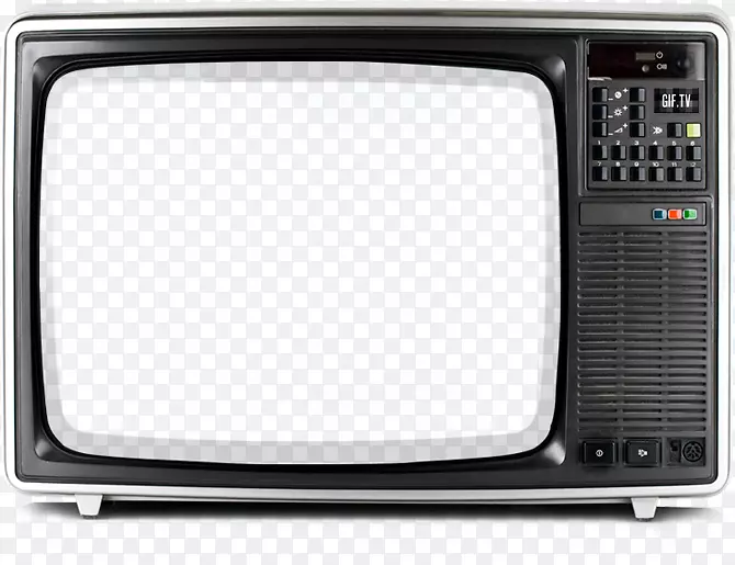 旧电视PNG图像