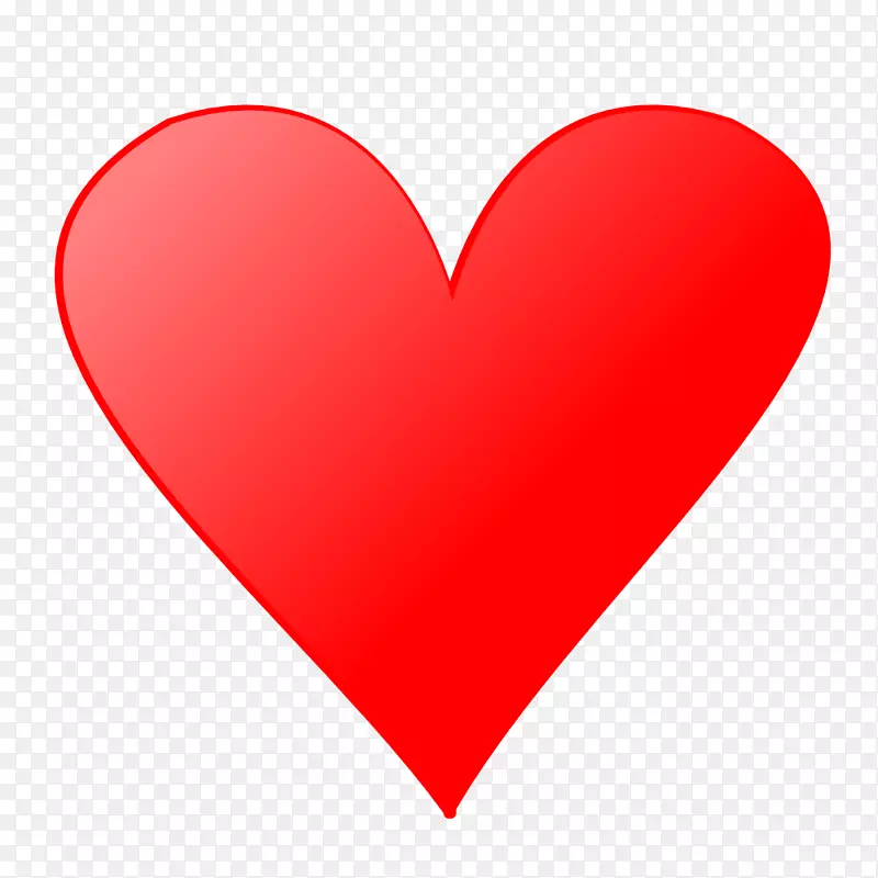 红心情人节字体-心PNG图片，免费下载
