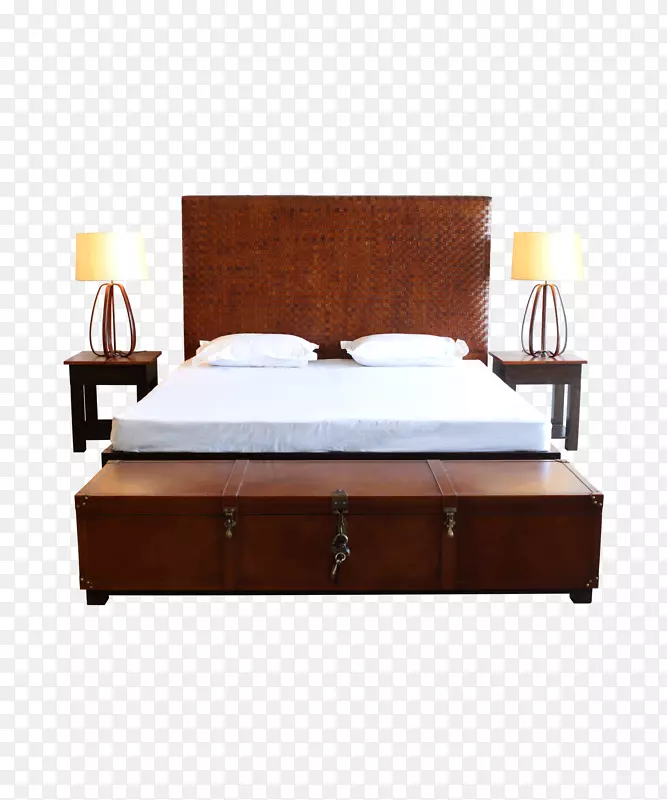 床头柜床尺寸桌子卧室-床PNG