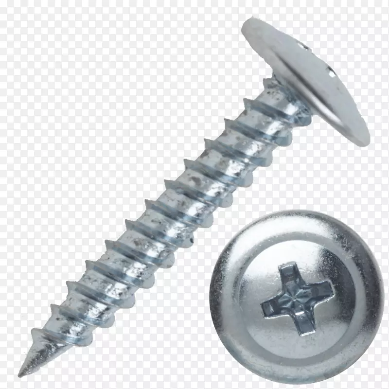 螺纹钉螺栓-螺杆PNG图像