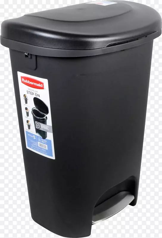 垃圾桶回收箱盖子罐头垃圾桶PNG
