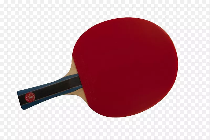 乒乓球球拍红乒乓球透明