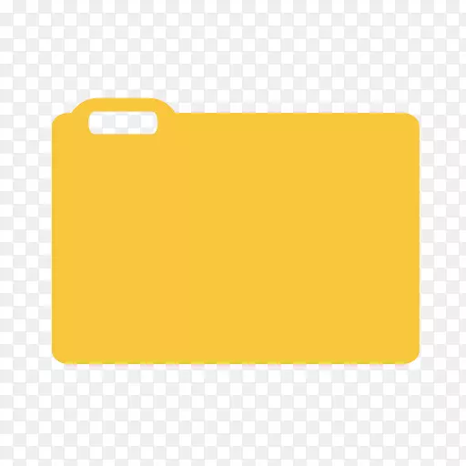 黄色材料-文件夹png图像