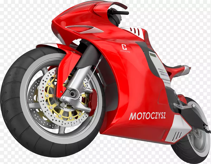 摩托车汽车剪贴画-红色摩托PNG图像，摩托车PNG