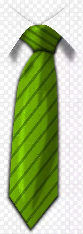 领带剪贴画-绿色领带PNG图像