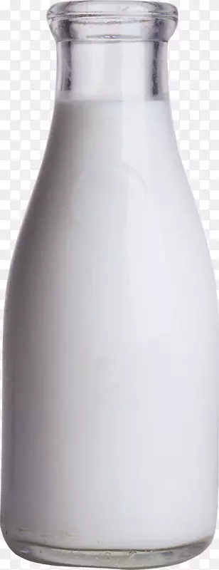 奶瓶方奶瓶-牛奶玻璃瓶PNG
