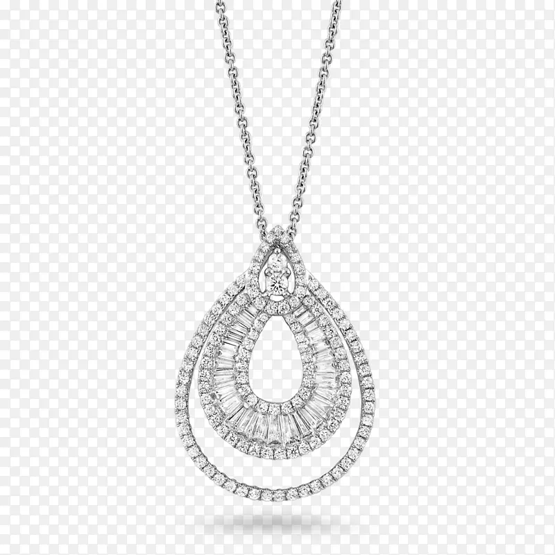 耳环挂件钻石首饰项链-珠宝PNG图像
