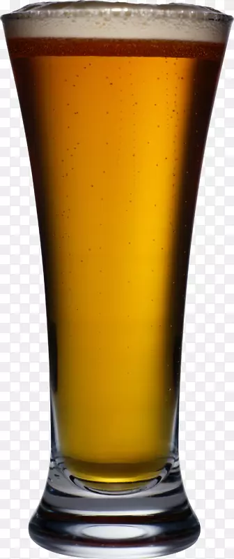 啤酒玻璃器皿饮料-高脚杯啤酒PNG形象