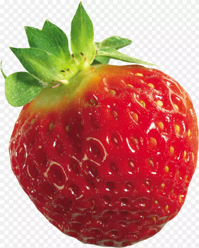 草莓水果配果食品-草莓PNG图像
