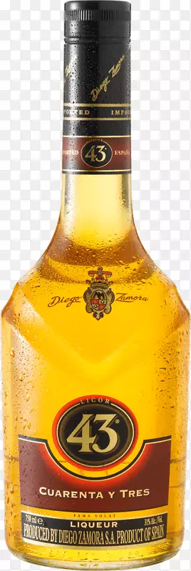 蒸馏饮料鸡尾酒伏特加香槟酒43-液化瓶png图像