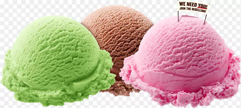 那不勒斯冰淇淋杜马开心果冰淇淋-冰淇淋PNG图片