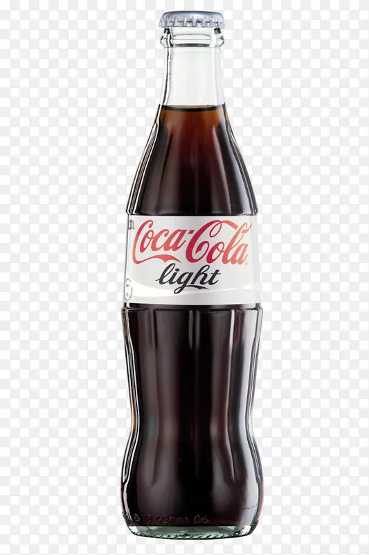 可口可乐樱桃软饮料减肥可乐可口可乐淡瓶png形象