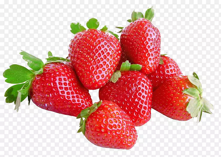 野生草莓汁水果沙拉-草莓图片