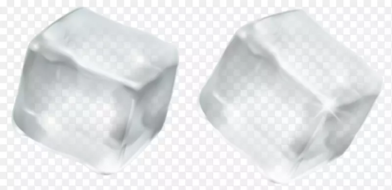 水晶白玻璃-冰PNG图像