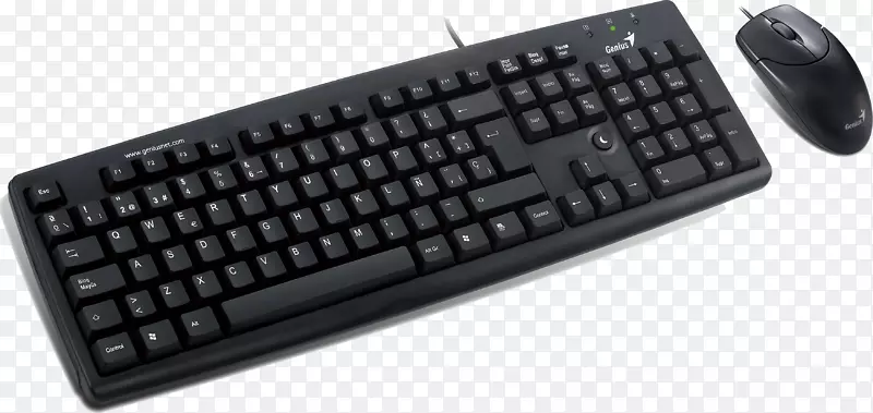 电脑键盘电脑鼠标系统公司PS/2端口usb-黑色电脑键盘png图像