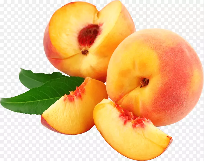 果汁油桃PNG图像