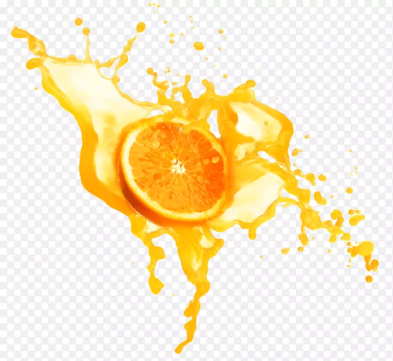 橙汁奶昔-橙汁png图像