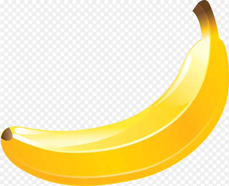 香蕉文字黄色插图-香蕉PNG图像