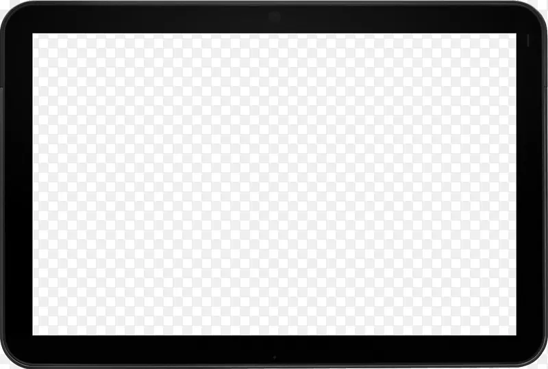 方形黑白棋盘图案-透明平板png图像