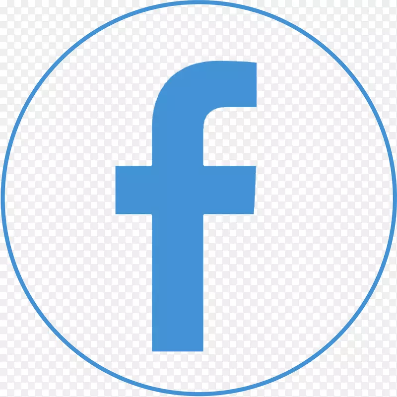 品牌标志蓝色区域图案-Facebook PNG HD