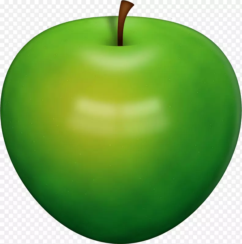 苹果摄影剪贴画-绿色苹果PNG图像