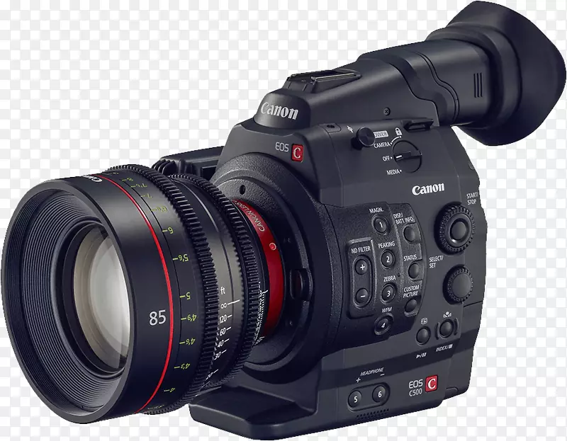 佳能eos 5d标记ii佳能eos-1d c canon eos c 100 canon ef镜头安装佳能c 500-摄像机png图像