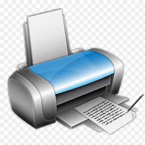 打印机惠普企业图标-打印机PNG文件
