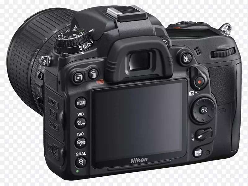 Nikon D 7000 af-s dx NIKKOR 18-105 mm f/3.5-5.6g ed VR Nikaf-s dx VR变焦-NIKOR 18-200 mm f/3.5-5.6g if-ed Nikon f-s dx NIKOR 35 mm f/1.8g Nikaf-s dx变焦-NIKKOR 55-200 mm f/4-5.6g-摄影相机PNG图像