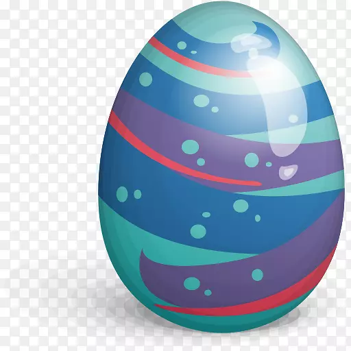 红色复活节彩蛋剪贴画-复活节彩蛋图片