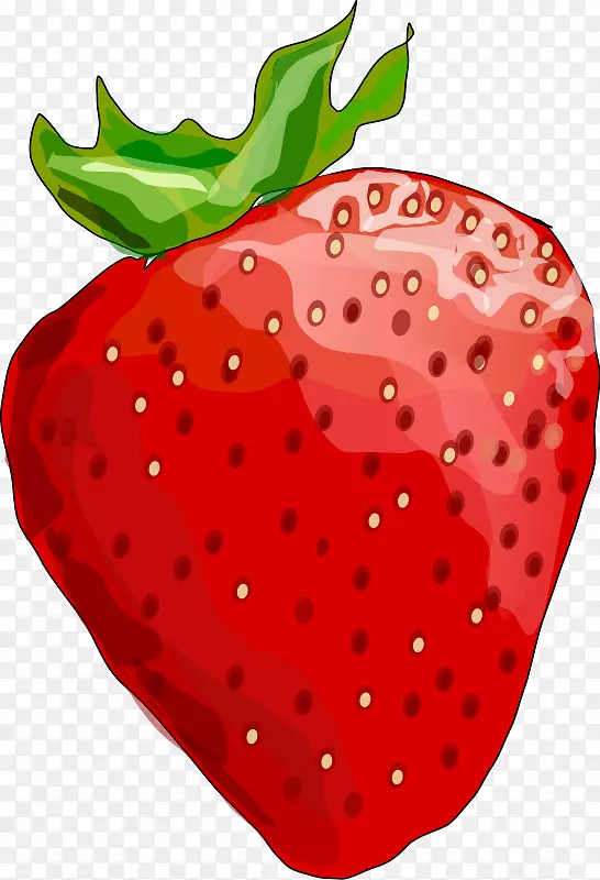 草莓冰淇淋剪贴画-草莓图片