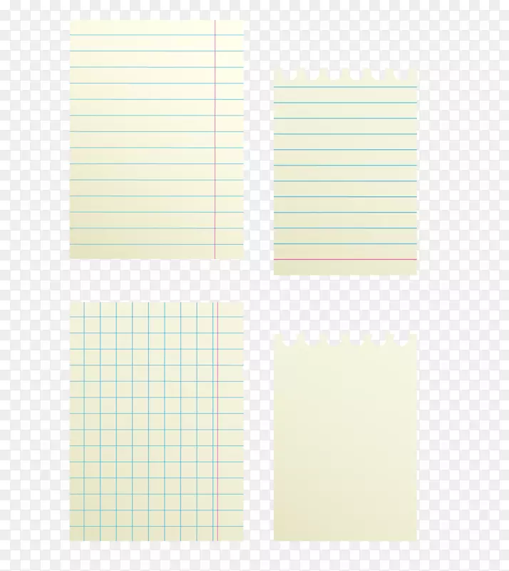 纸黄色纺织角字体-4笔记本纸