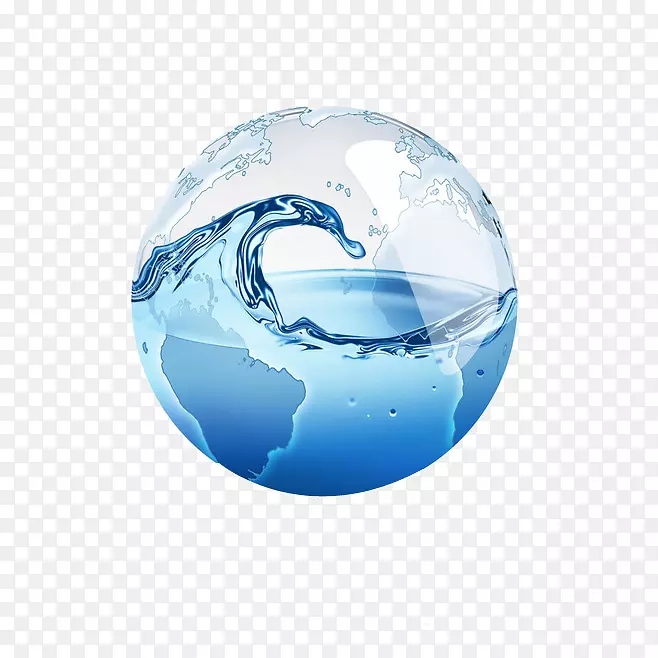 节水、水处理、供水、海水淡化.水球