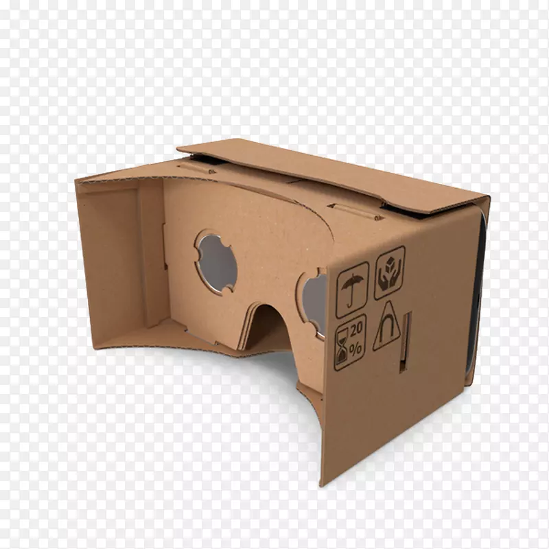 头挂式显示器google纸板虚拟现实三维计算机图形.google纸板耳机