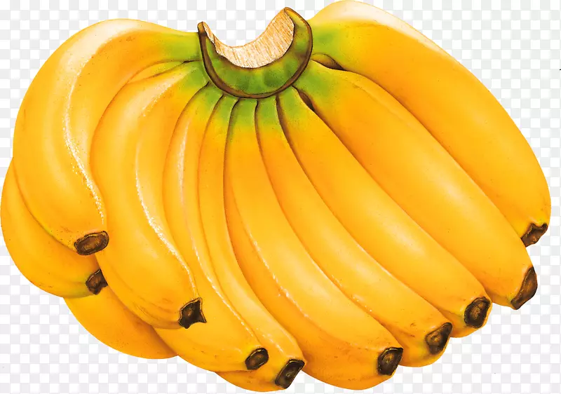 烹饪香蕉水果-香蕉PNG图像