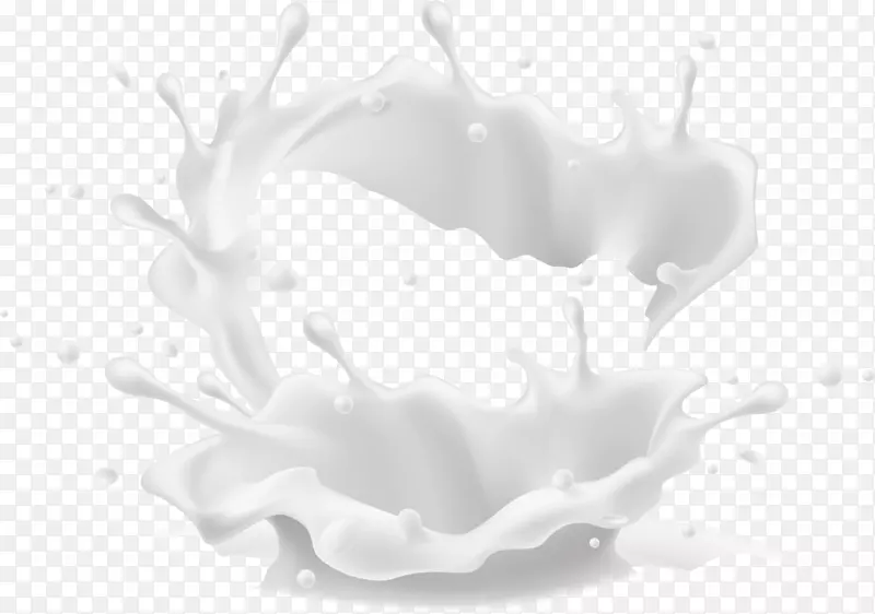 牛奶-溅牛奶