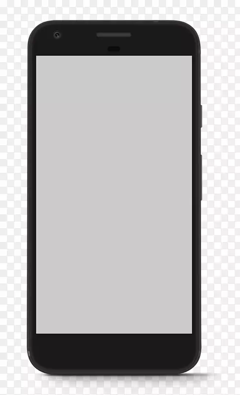 智能手机功能手机短信-黑色谷歌手机模型