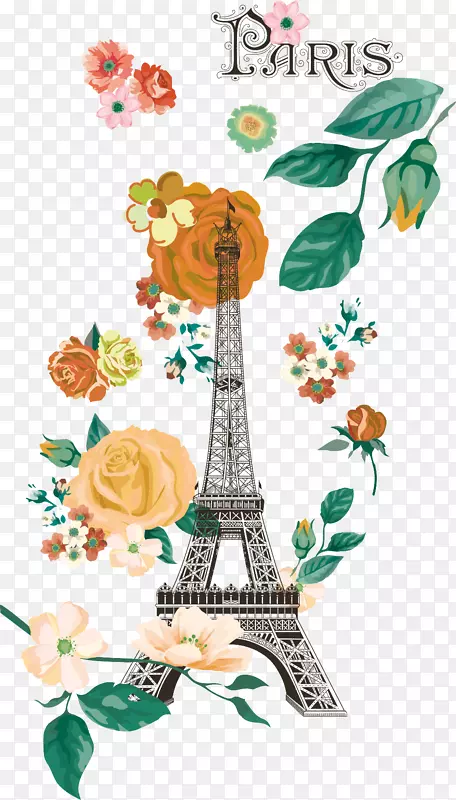 艾菲尔铁塔免费商店下载-巴黎浪漫元素材料