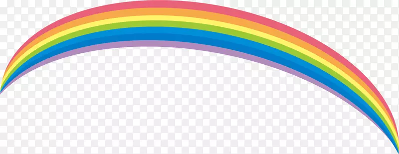 粉红角字体-彩虹