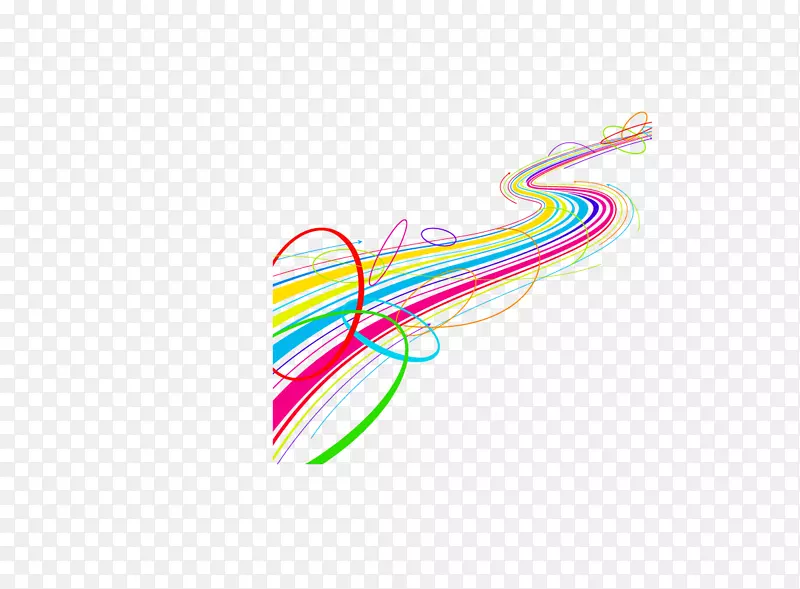 平面设计-彩虹路