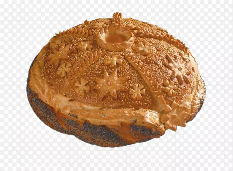 Korovai黑麦面包kvass zwieback-高档面包