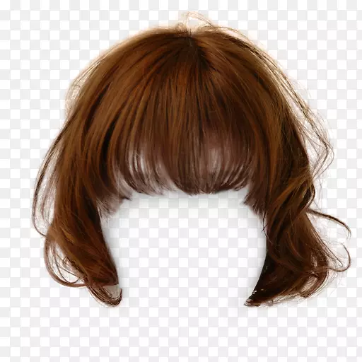 发型棕色假发-吸引人的短发夹拉免费照片