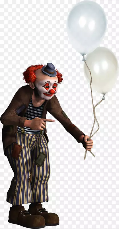 小丑下载-拿气球的小丑