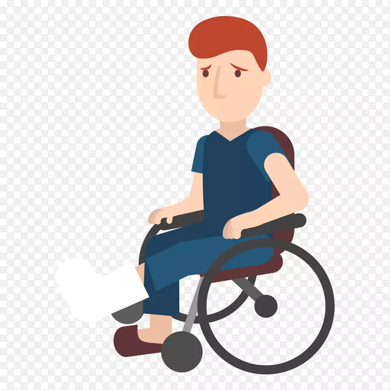 旅行保险轮椅服务健康护理-坐在轮椅上的人