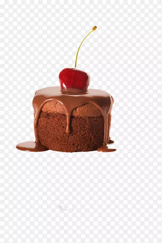 巧克力蛋糕糖霜黑森林樱桃巧克力蛋糕