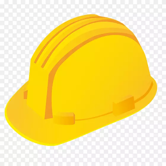 安全帽结构.黄色建筑头盔