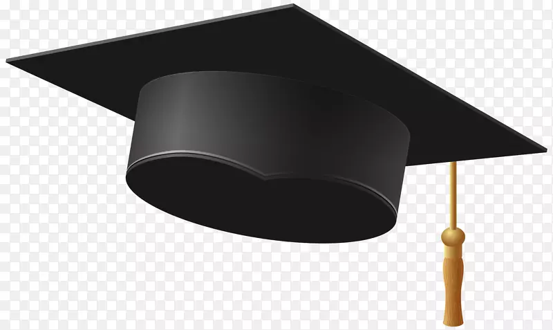 方形学术帽毕业典礼帽子剪贴画-毕业帽